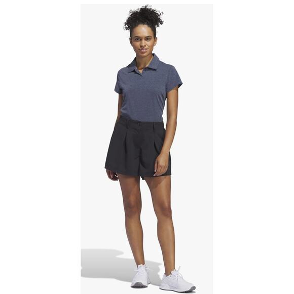 NEW! Adidas Women’s Black Golf Shorts Skort Style Pleated Front Pockets XL - Picture 1 of 4